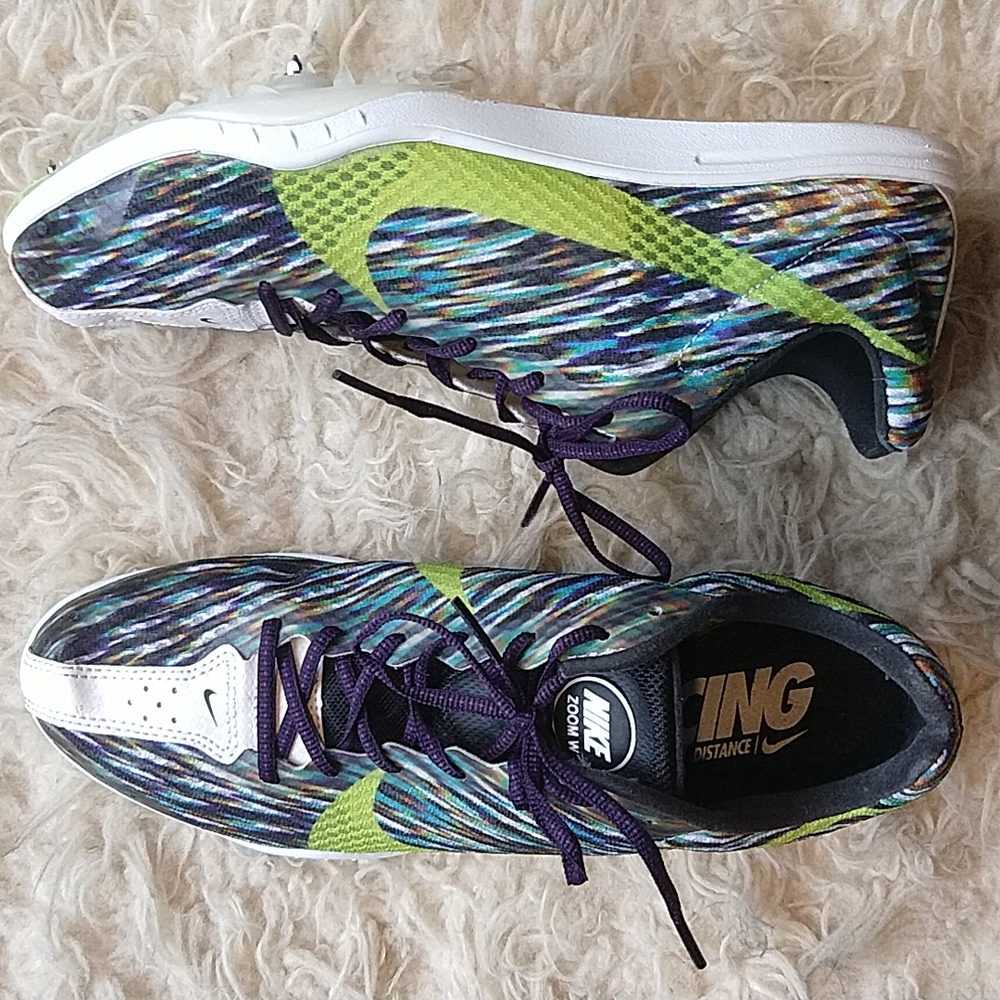 Nike Zoom W Racing Distance 800-5000 Running Spike Track Shoes 10
